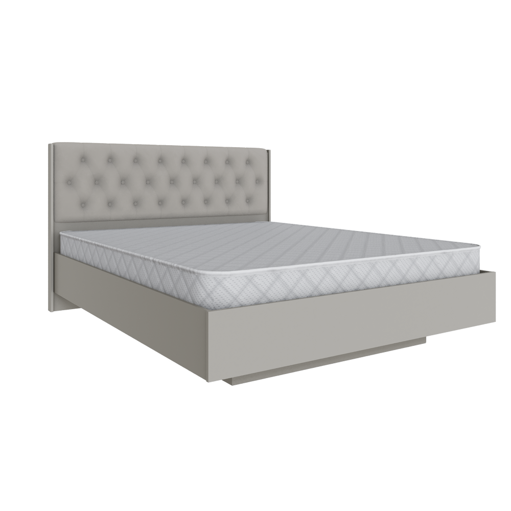 Мадрид парящая кровать 1.4 МД-3 с подъемным механизмом изголовье Волна Кашемир
